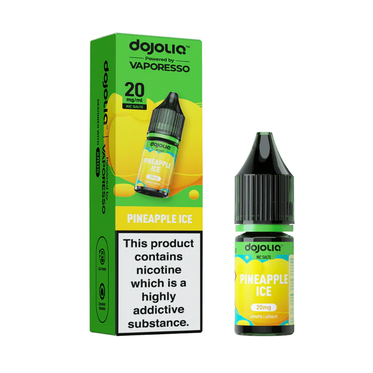Pineapple Ice Nic Salt E-Liquid by Vaporesso Dojo Liq 10ml
